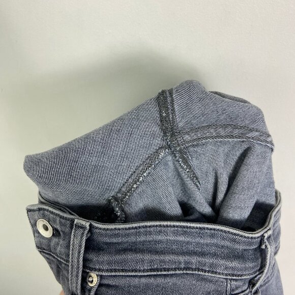 RAG & Bone Nina High Waist Ankle Skinny Jeans Grey Universe Size 25 Crop Denim - Picture 10 of 14
